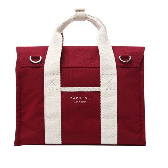 NWT Marhen J Roy Mini Canvas Tote Bag - Picture 2 of 9